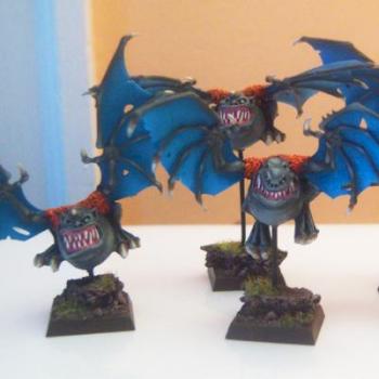 Beastmen Harpies Gorballs by candypalmer