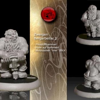 Another Dwarf Miner by Sculpy