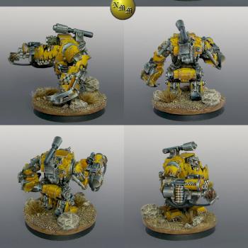 Ork in Mega Armour by nels0nmac