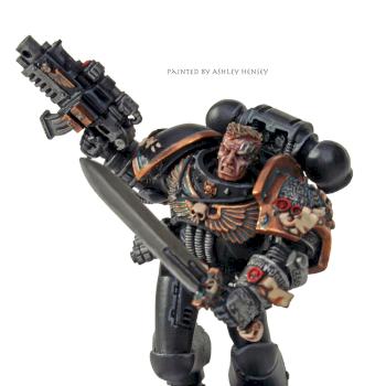 Inquisitor space marine Atremis by ashley hensey