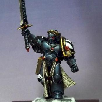 black templar champion (finecast) by avalon008