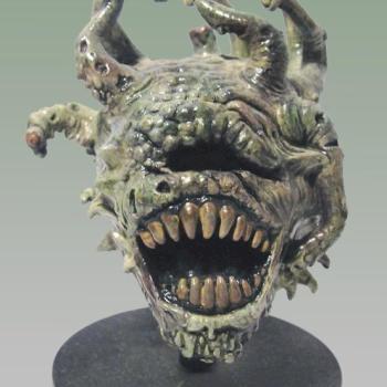 Death Tyrant (Beholder Lich prepainted D&D miniature) by Xanthestar