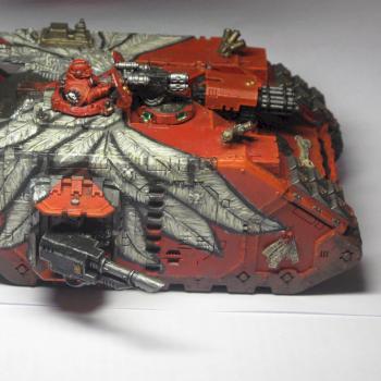 Blood Angels Land Raider by Clip_Ka