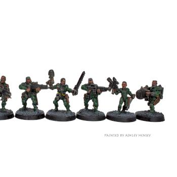 Necromunda Van Saar Gang by ashley hensey