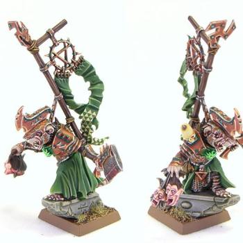 Skaven Warlord from Island of Blood (converted) by richardvan