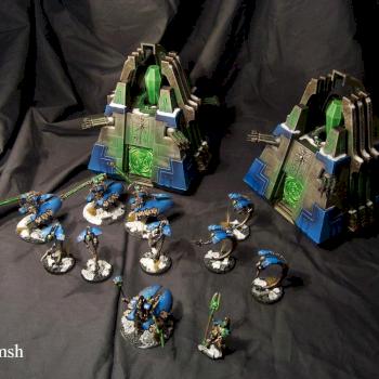 Winter Necron Army by Gruumsh