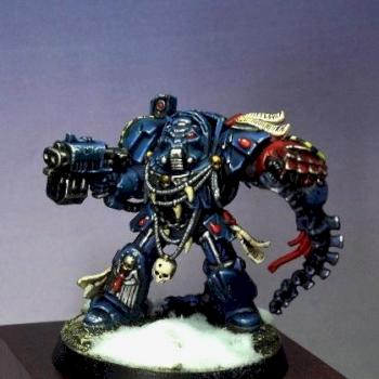 crimson fist veteran (space hulk) by avalon008