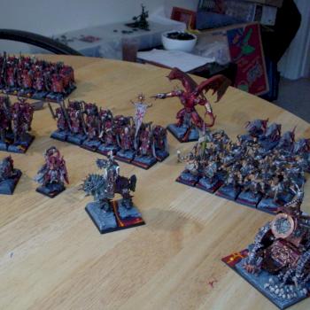 Warriors of Chaos army by jmagsts