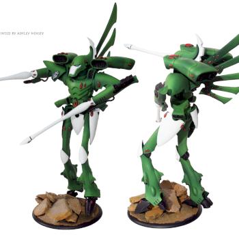 Eldar Revenant Titan by ashley hensey