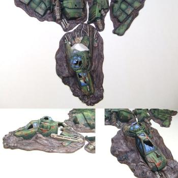 Battle for Macragge Terrain by andee