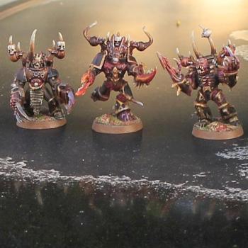 Possessed Chaos Marines by JD Dread