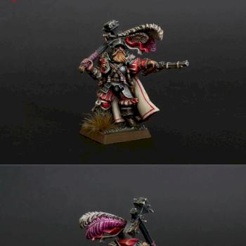 Captain of the Empire with Hammer & Pistol by fantasygames.com.pl