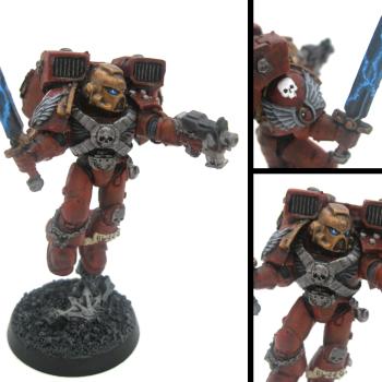 Blood Angels Vanguard Veteran by Incursus