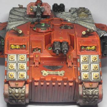 Blood Angels Land Raider by Clip_Ka