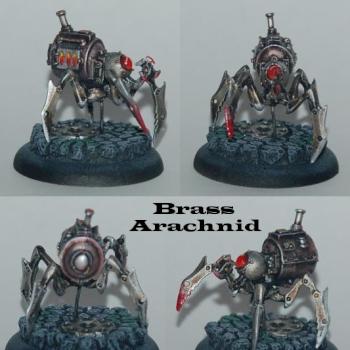 Malifaux Brass Arachnid Construct by Darkover