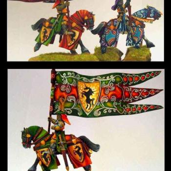 Bretonnia Knights by edgeofshadow