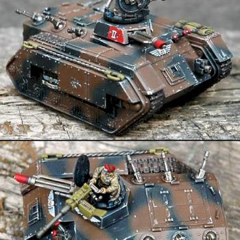 Imperial Guard Chimera Lukretia by josez