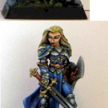 Finari, Female Justicar by Dennis