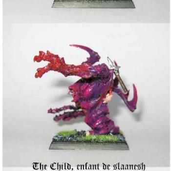 The Child, enfant de slaanesh by Qaelarne
