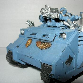 Space Wolf Rhino by alant43