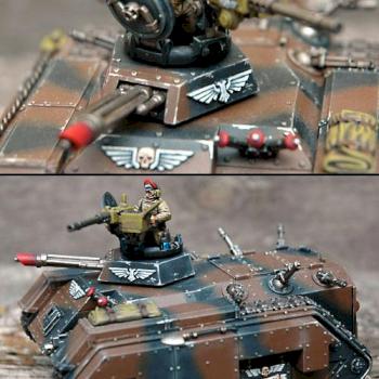 Imperial Guard Chimera Lukretia by josez