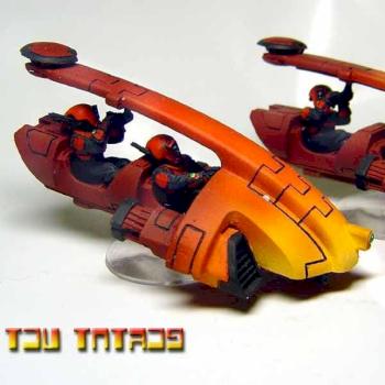 Tau Tetra Speeders by FrederTM