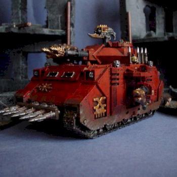 predatore annihilator dedié au Grand tout rouge by elfgidrungal