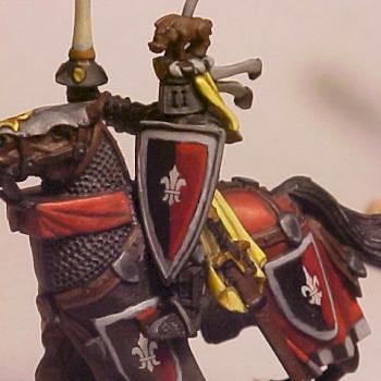 Bretonnian Knight by veal759