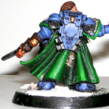 Ultramarine Captain - Back by heldane