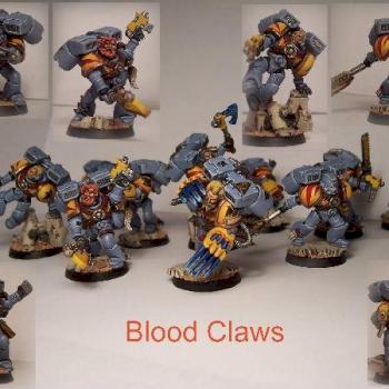 The Full Squad of Blood Claws by monkeigh