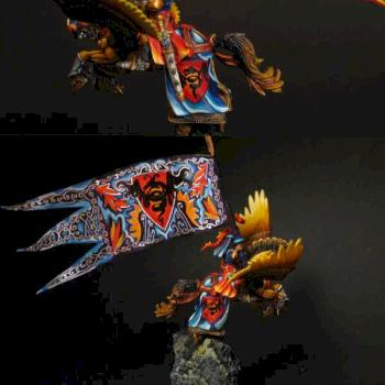 BRETONNIA PEGASUS KNIGHT by edgeofshadow