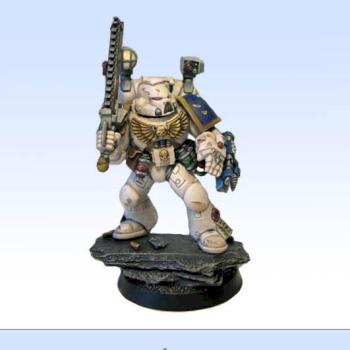 Space Marine Apothecary by Brokenblade