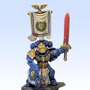 Space Marine Commander by Brokenblade