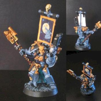 Space Wolves Rune Priest by xn3city