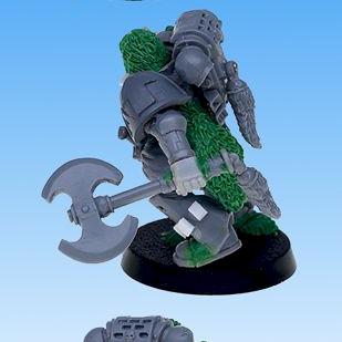 Space Wolves Grey Hunter by zarms