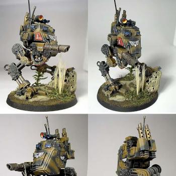 Imperial Guard Steel Legion Sentinel 1 by josez