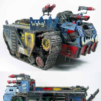 Last Ork Battlewagon by golgfag