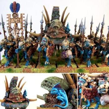 Relic lord and Temple Guard by jimwatton