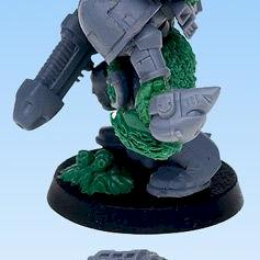 Space Wolves Grey Hunter by zarms