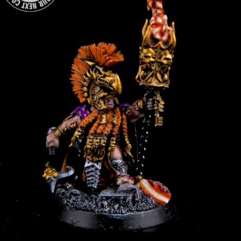 Warhammer FB/T9A/AoS Fyreslayers, Auric Runemaster by cool-minis.com