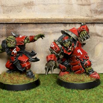 Bloodbowl Orcs by Carpo