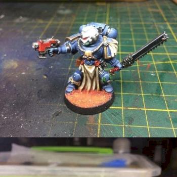 Warhammer 40k Space Marines Captain by cool-minis.com
