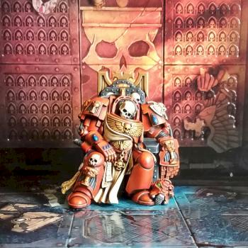 Dead Marine from Space Hulk by Carpo