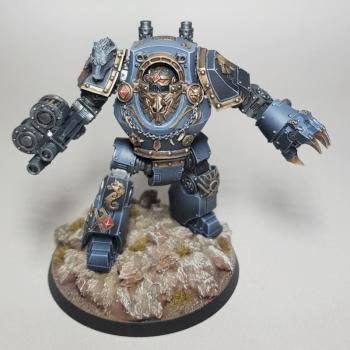 Space Wolves Contemptor Dreadnought by clep