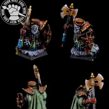 Warhammer FB/T9A/AoS infernal dwarves overlord by cool-minis.com