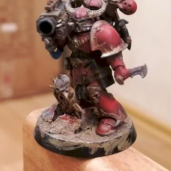 WORLD EATERS MARINE WITH ROCKET LAUNCHER by Sad_Dzen