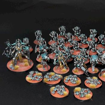 Necrons army by AndreaTerzani