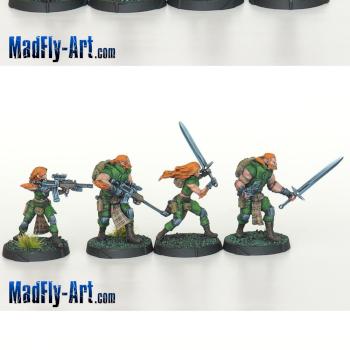 9th Wulver Grenadiers Regiment by MadFlyArtStudio