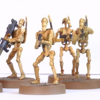 Star Wars Battle Droids by willsham