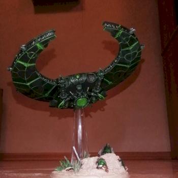 Necron Night Scythe by Sad_Dzen